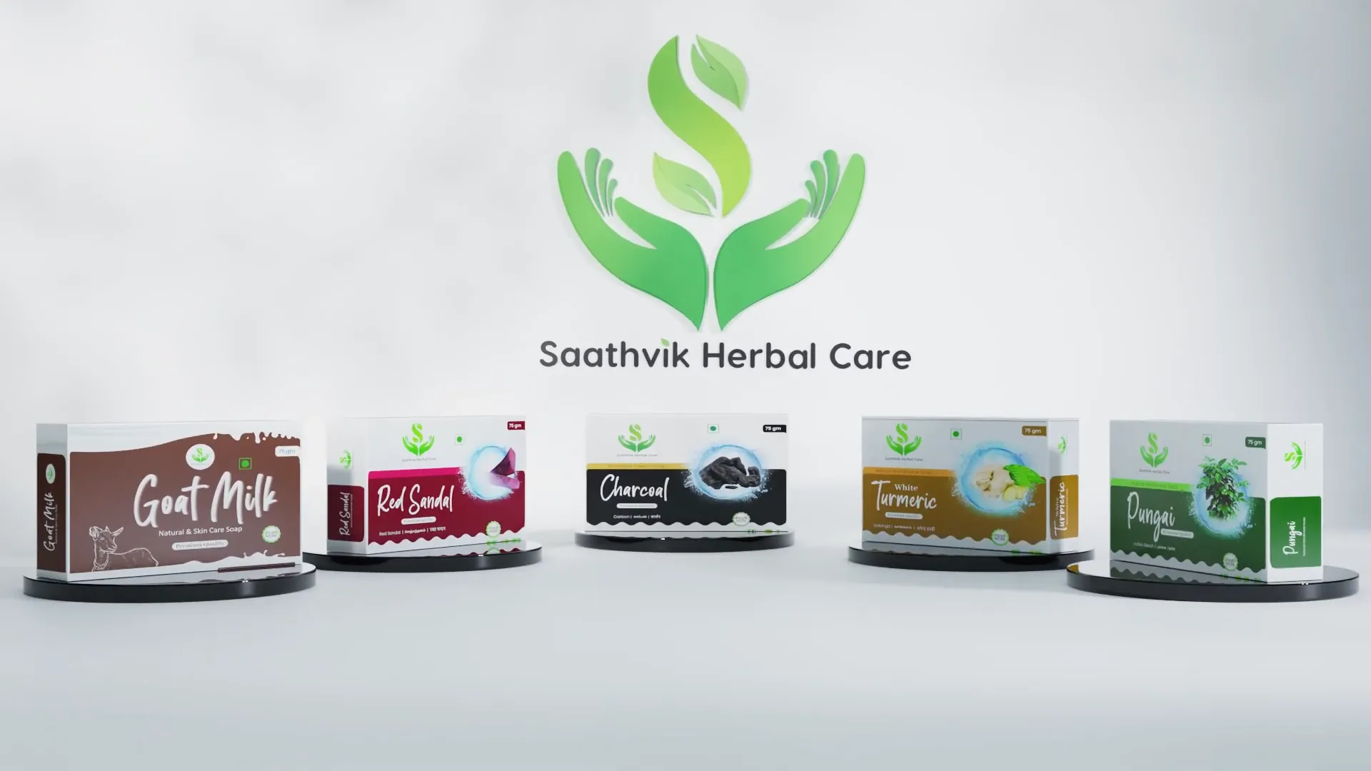 Saathvik Herbal Care Logo Soap